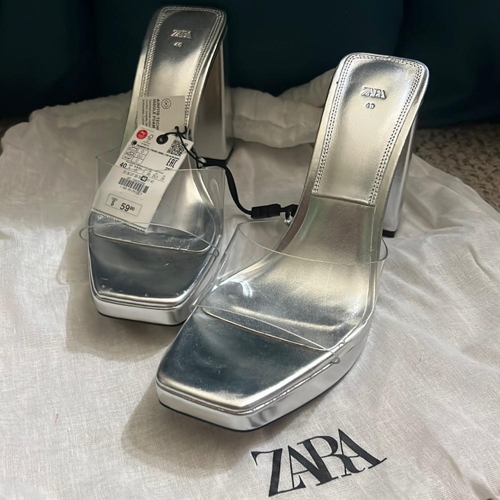Zara Platform Mules